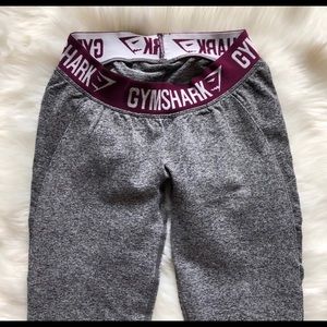 Gymshark maroon cropped Flex Leggings S